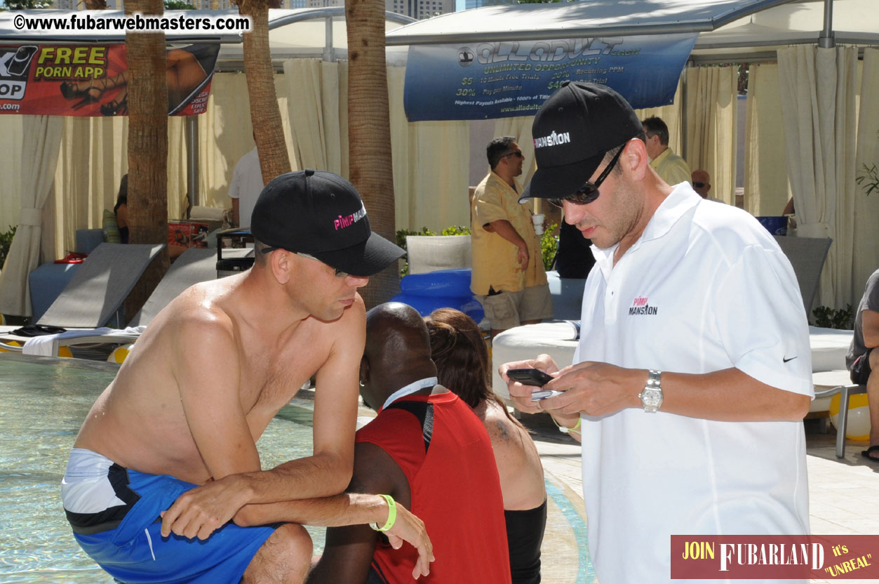 Cabana Exhibits & Networking Hub @ Dish Pool