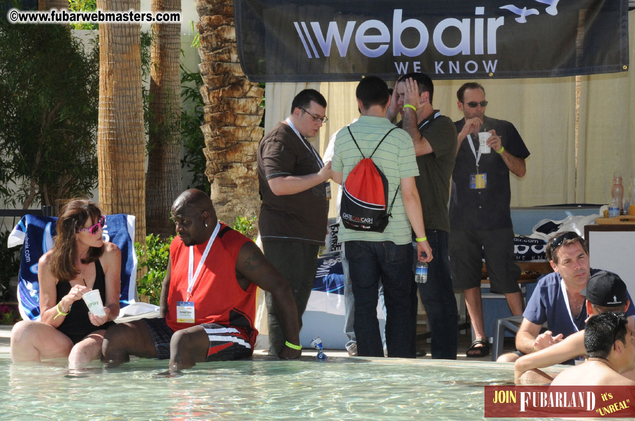 Cabana Exhibits & Networking Hub @ Dish Pool