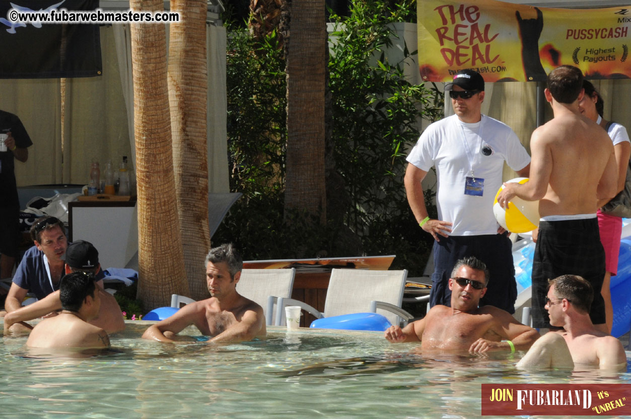 Cabana Exhibits & Networking Hub @ Dish Pool