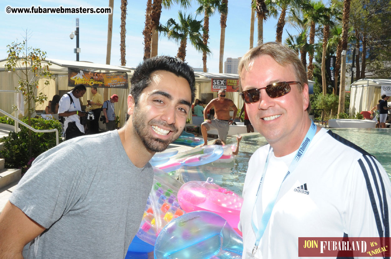 Cabana Exhibits & Networking Hub @ Dish Pool