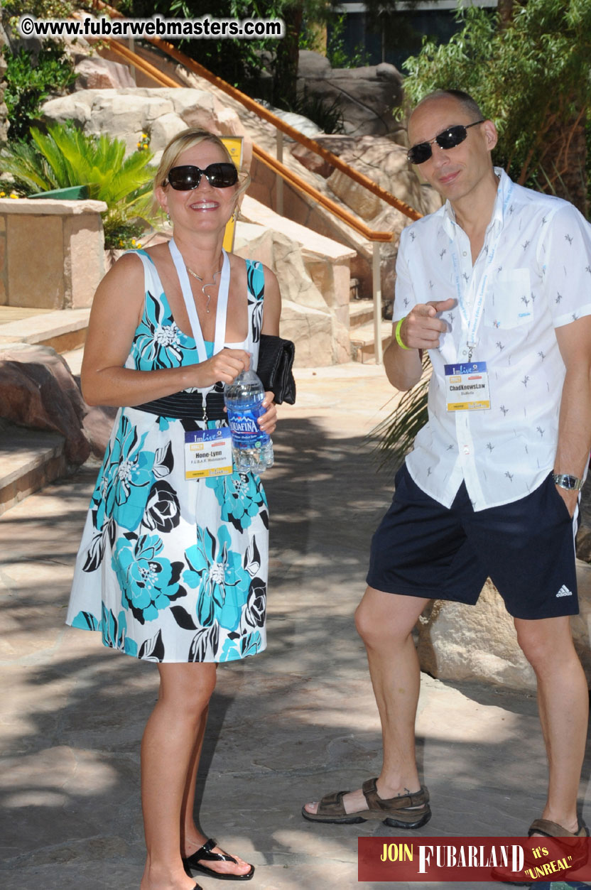 Cabana Exhibits & Networking Hub @ Dish Pool