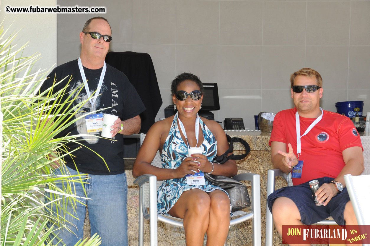 Cabana Exhibits & Networking Hub @ Dish Pool