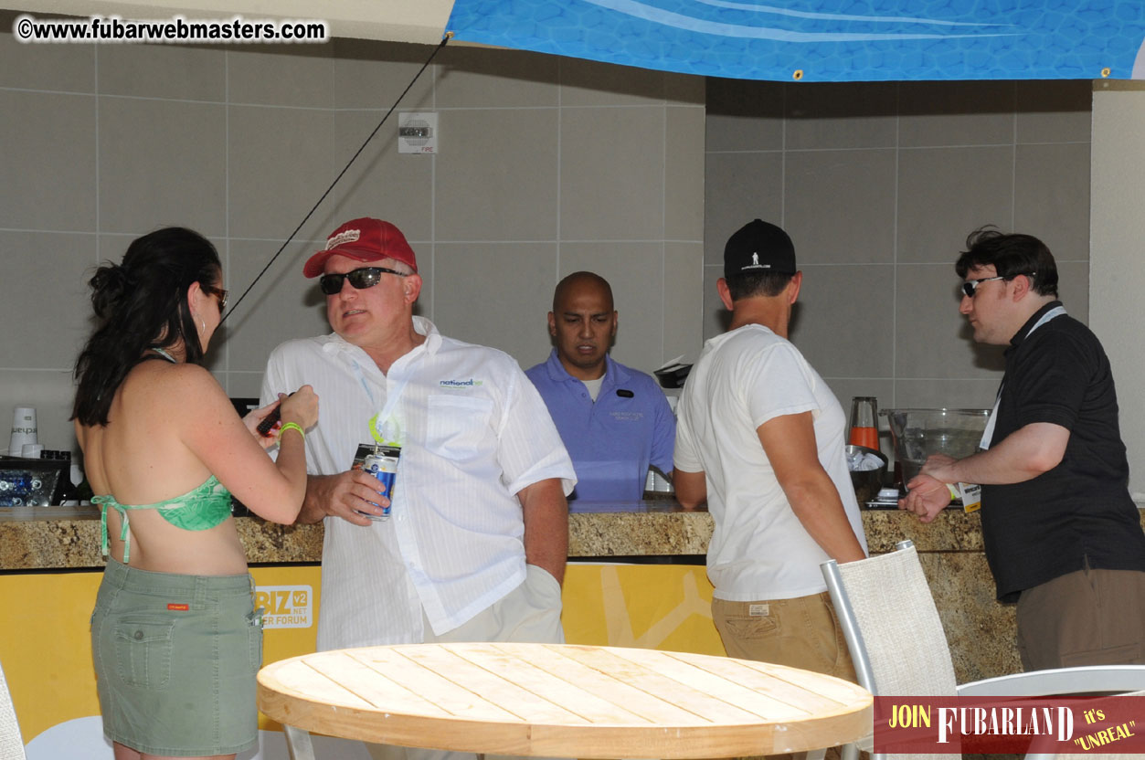 Cabana Exhibits & Networking Hub @ Dish Pool