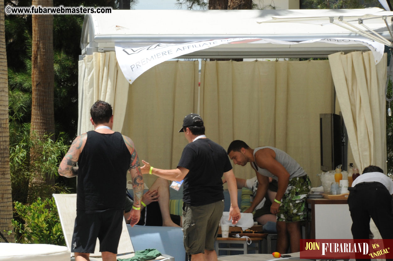 Cabana Exhibits & Networking Hub @ Dish Pool