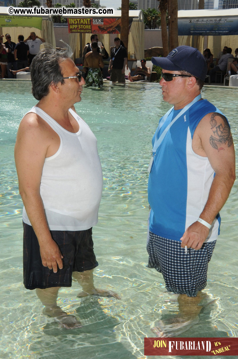 Cabana Exhibits & Networking Hub @ Dish Pool