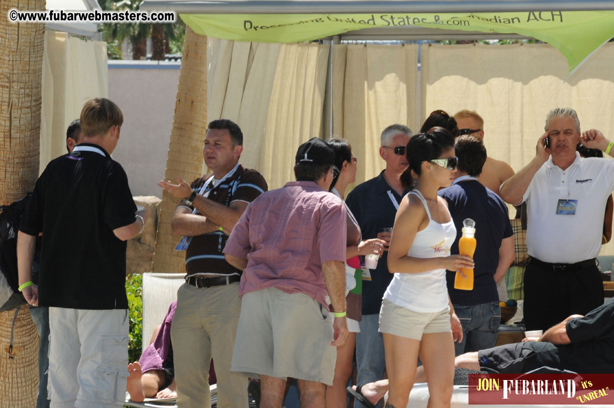 Cabana Exhibits & Networking Hub @ Dish Pool