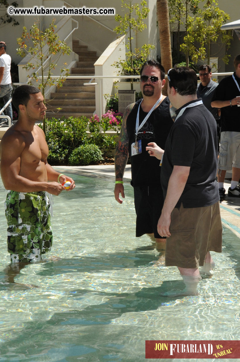 Cabana Exhibits & Networking Hub @ Dish Pool