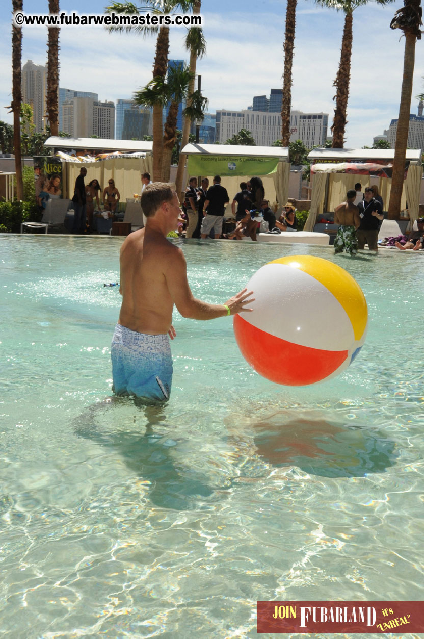 Cabana Exhibits & Networking Hub @ Dish Pool