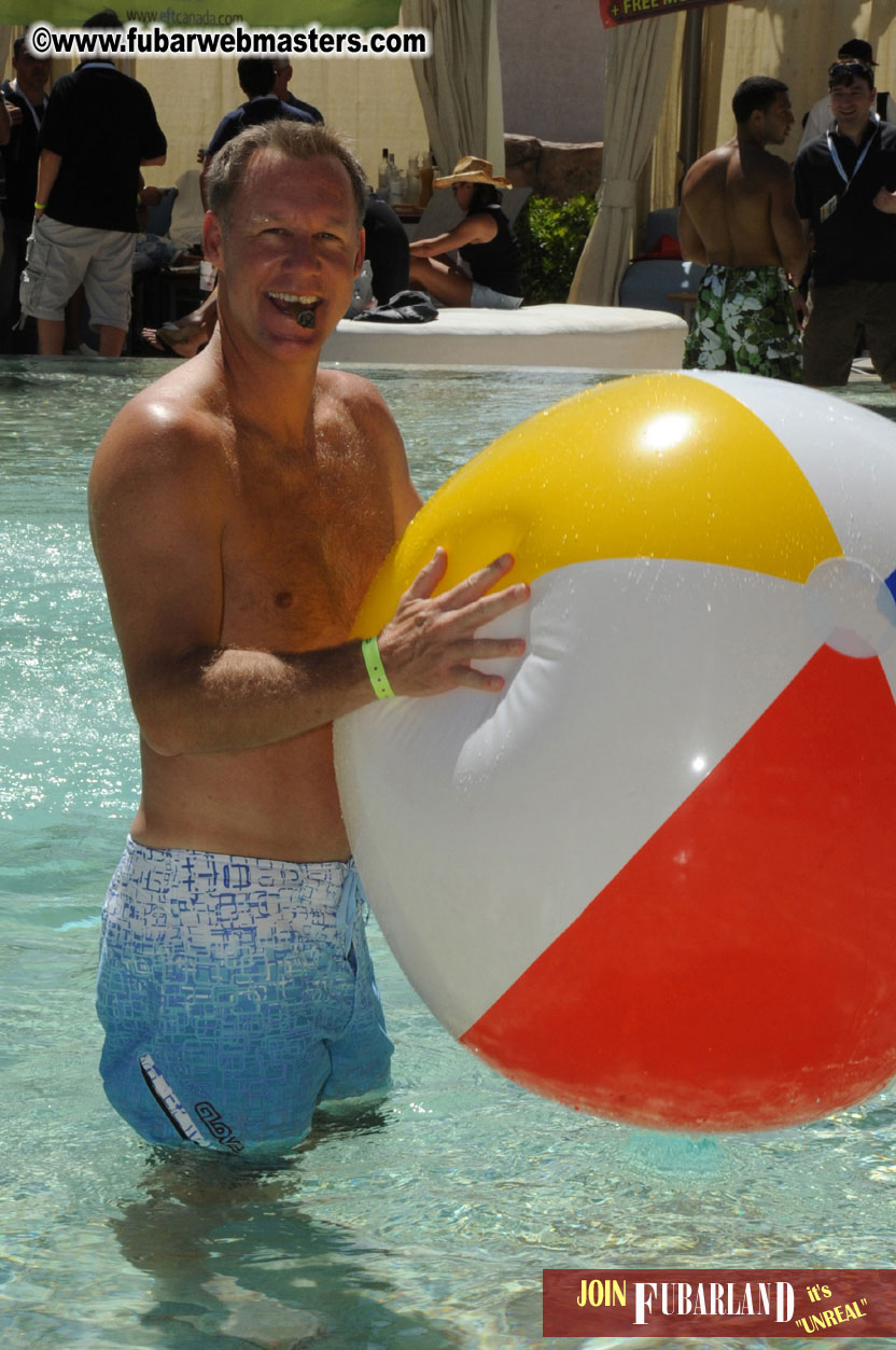 Cabana Exhibits & Networking Hub @ Dish Pool