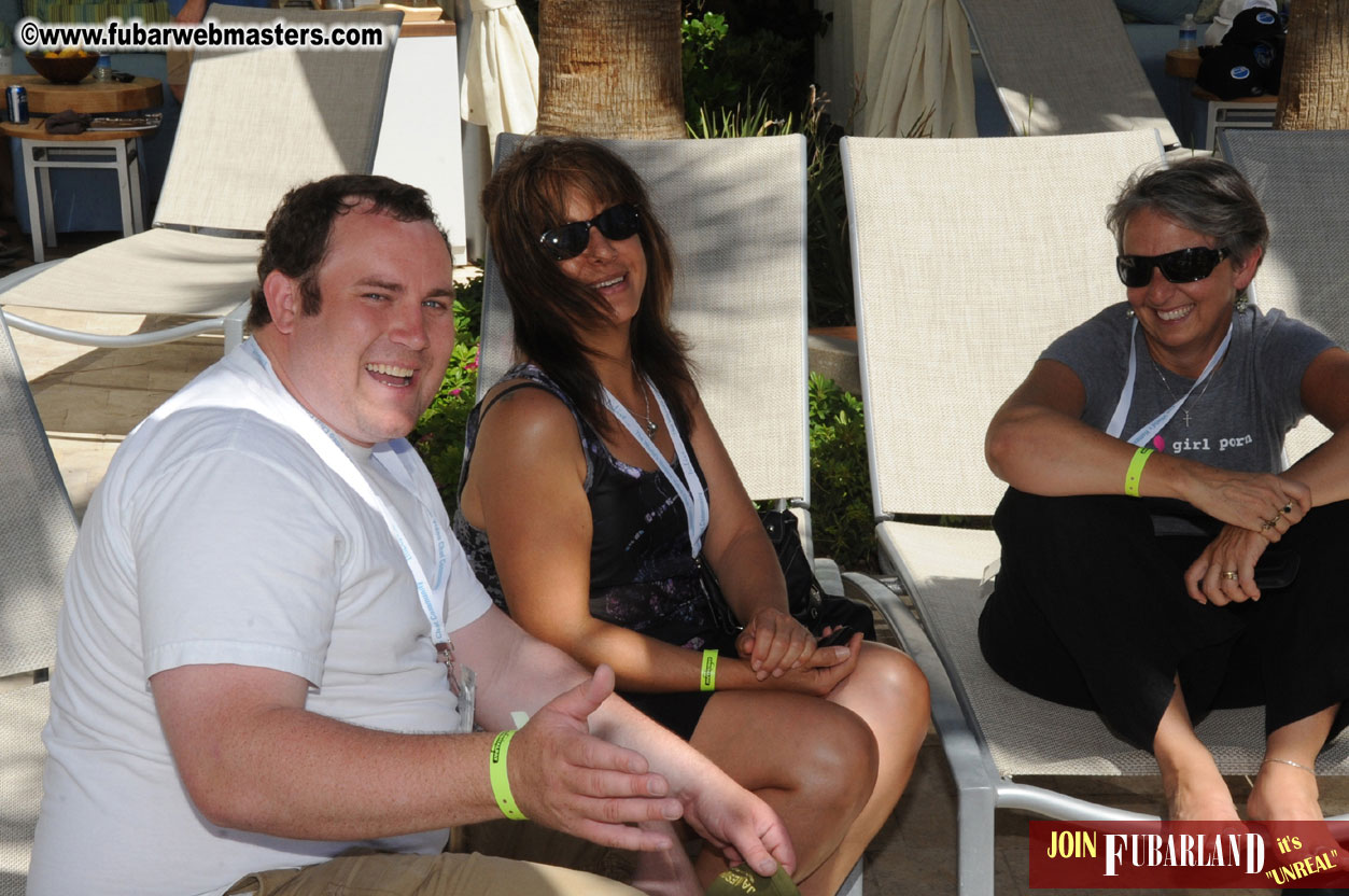 Cabana Exhibits & Networking Hub @ Dish Pool