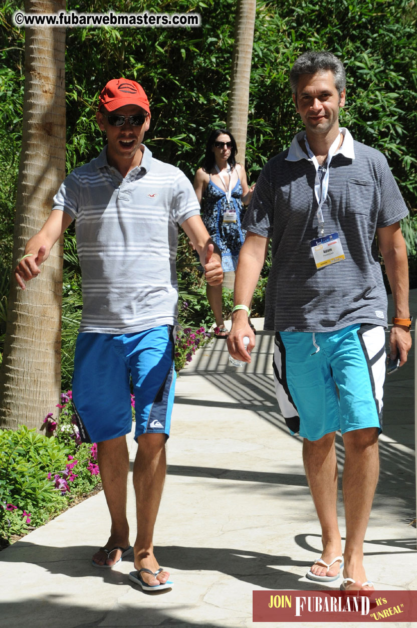 Cabana Exhibits & Networking Hub @ Dish Pool