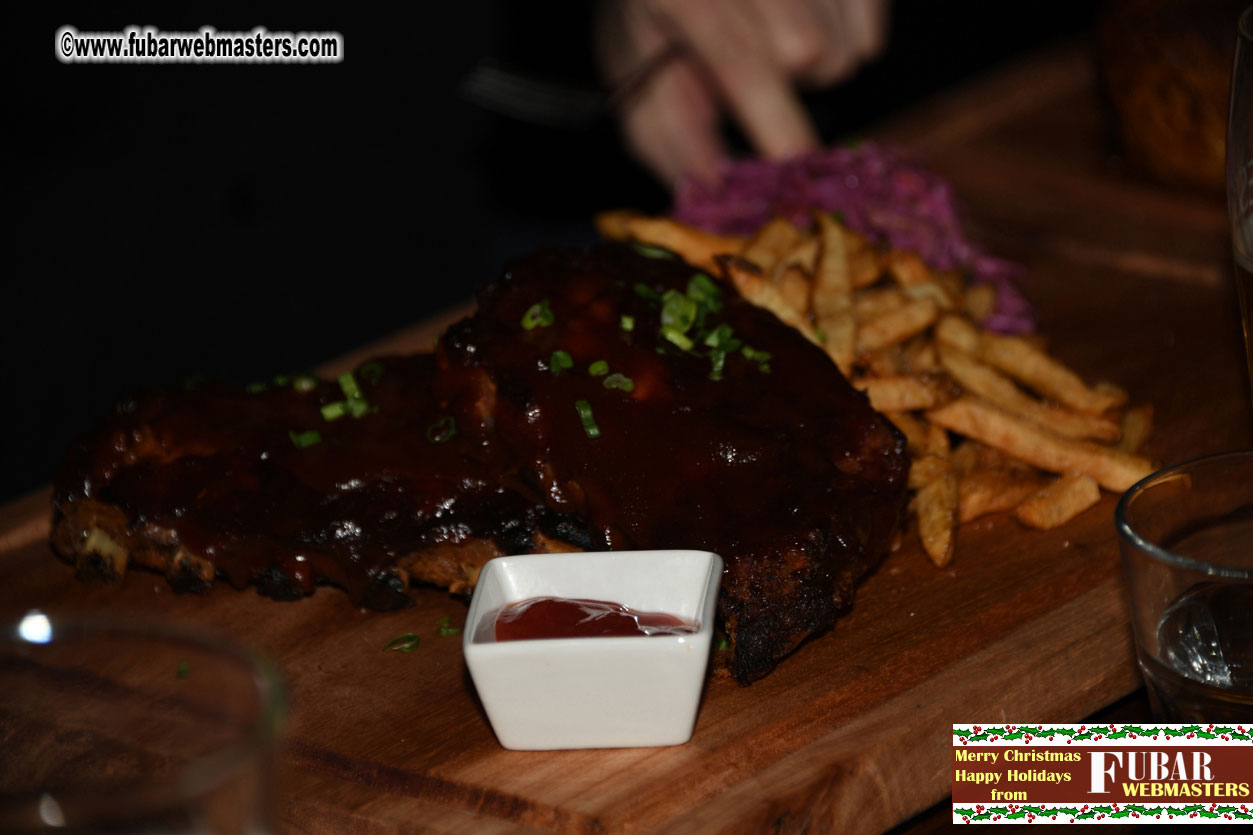 the Friday NDPD Xmas Dinner