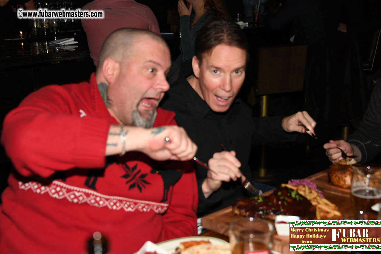 the Friday NDPD Xmas Dinner