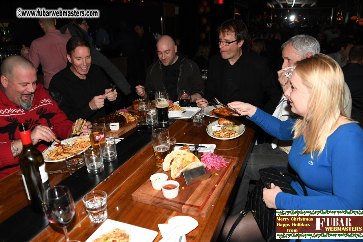 the Friday NDPD Xmas Dinner