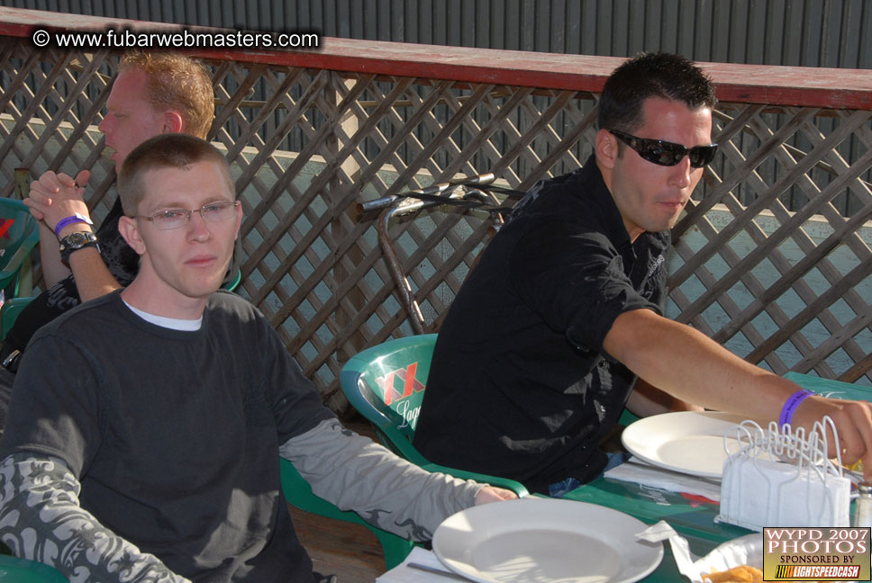 Lobster and margarita dinner in Puerto Nuevo