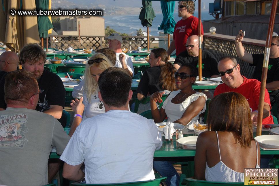 Lobster and margarita dinner in Puerto Nuevo