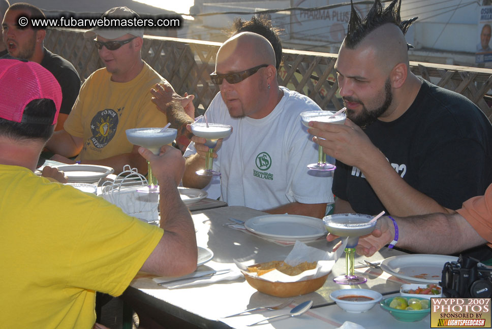 Lobster and margarita dinner in Puerto Nuevo