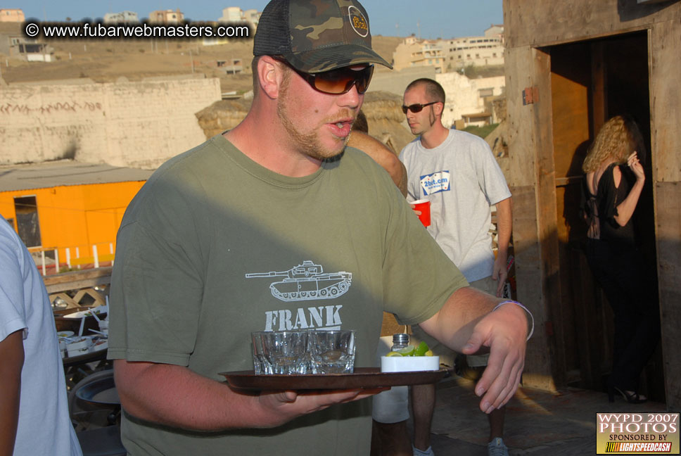 Lobster and margarita dinner in Puerto Nuevo