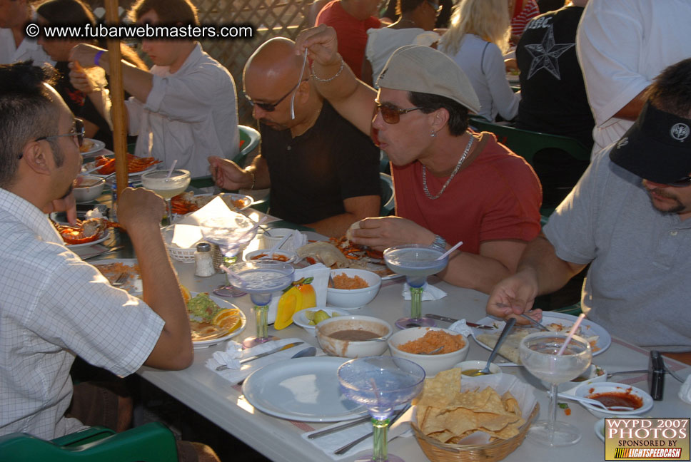 Lobster and margarita dinner in Puerto Nuevo