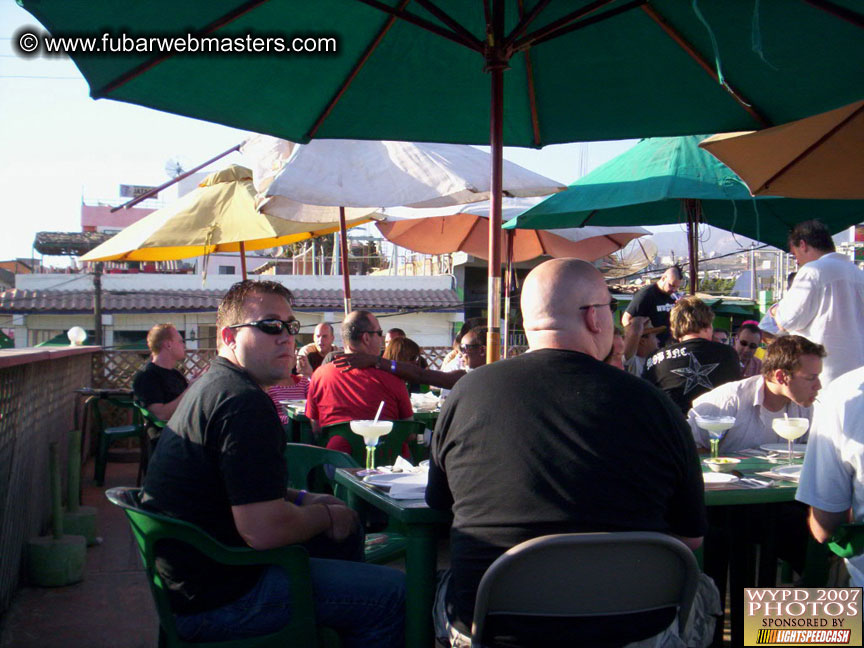 Lobster and margarita dinner in Puerto Nuevo