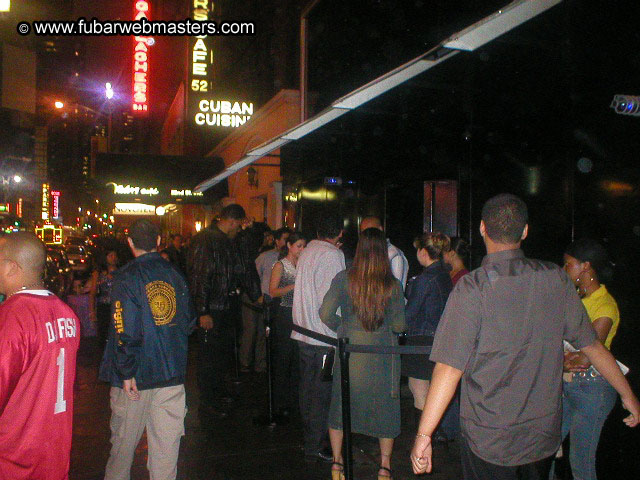 Special Invitational Webmaster Dinner 2002