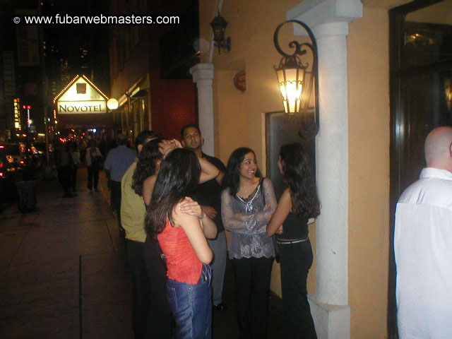 Special Invitational Webmaster Dinner 2002