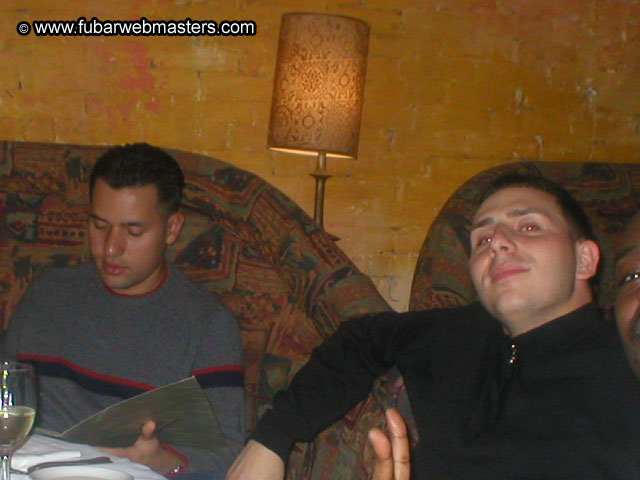 Special Invitational Webmaster Dinner 2002