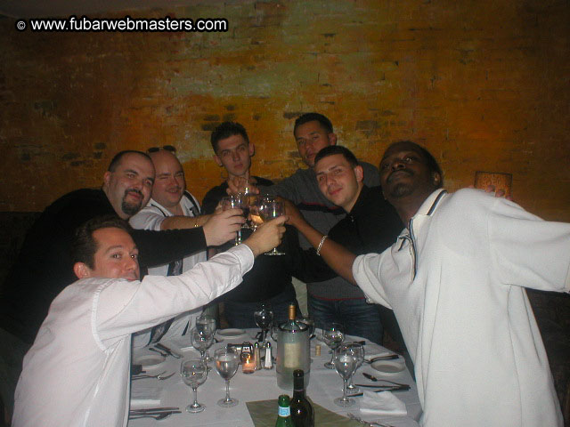 Special Invitational Webmaster Dinner 2002