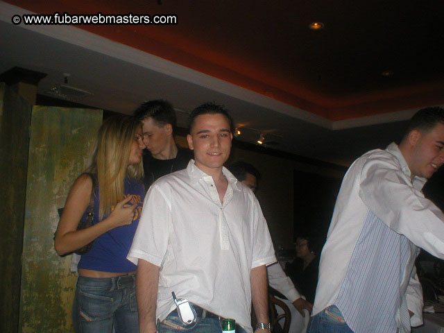 Special Invitational Webmaster Dinner 2002