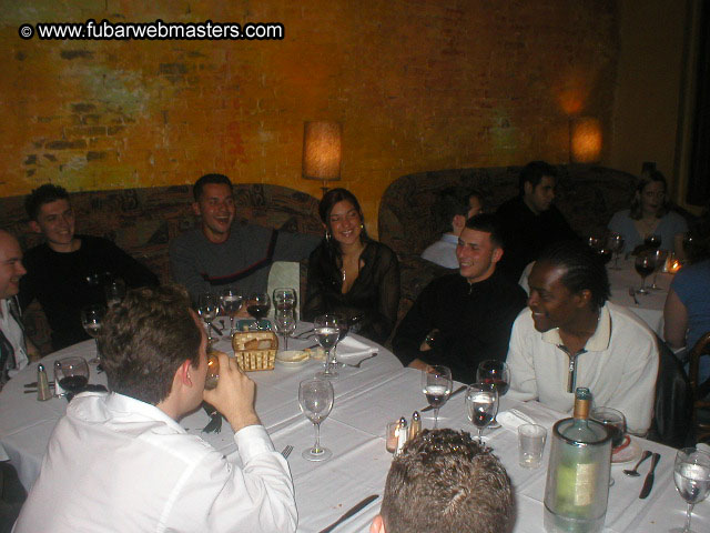 Special Invitational Webmaster Dinner 2002