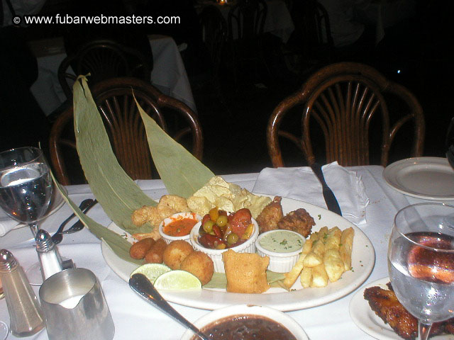 Special Invitational Webmaster Dinner 2002