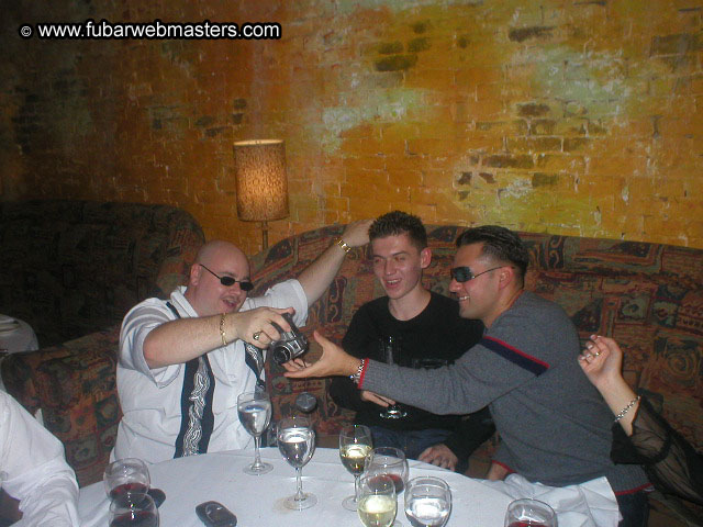 Special Invitational Webmaster Dinner 2002