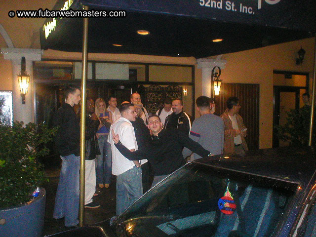 Special Invitational Webmaster Dinner 2002