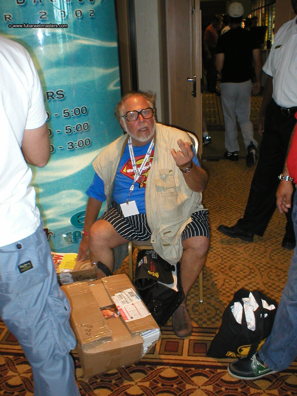 Convention Floor and other shots 2002