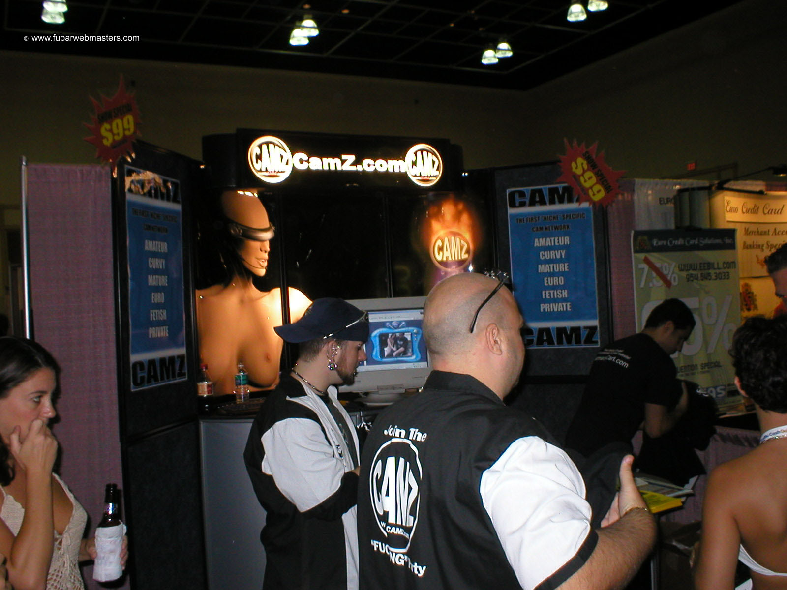 Convention Floor and other shots 2002