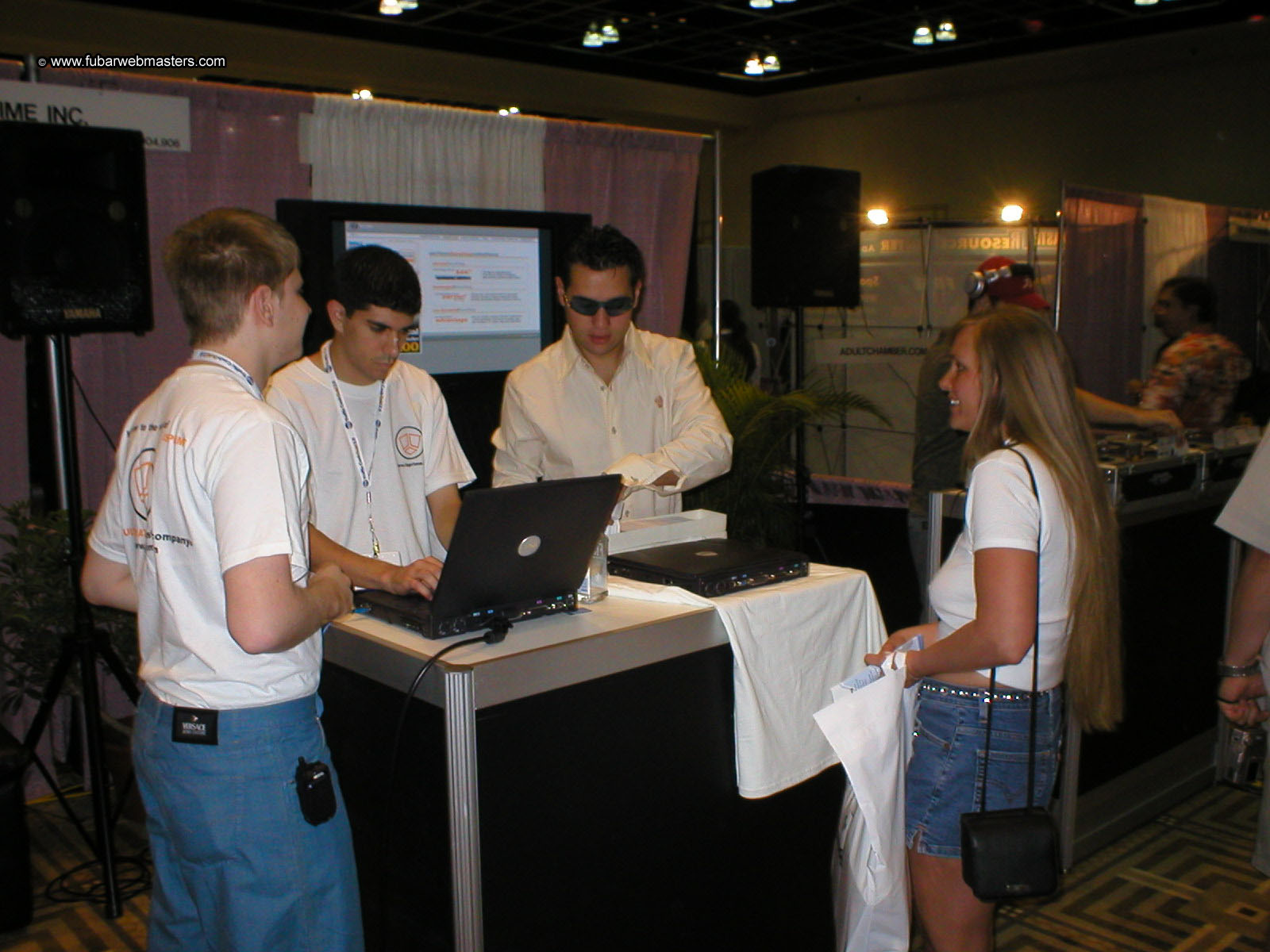 Convention Floor and other shots 2002