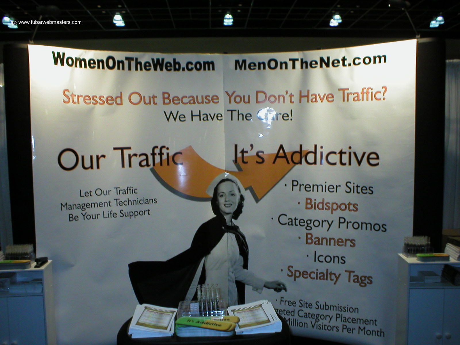 Convention Floor and other shots 2002