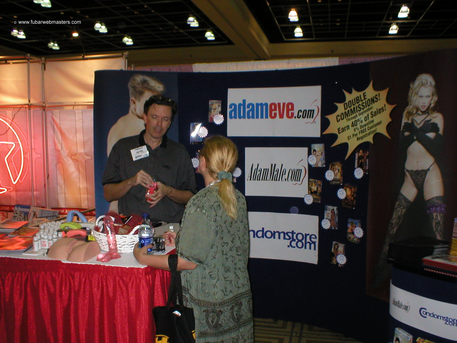 Convention Floor and other shots 2002