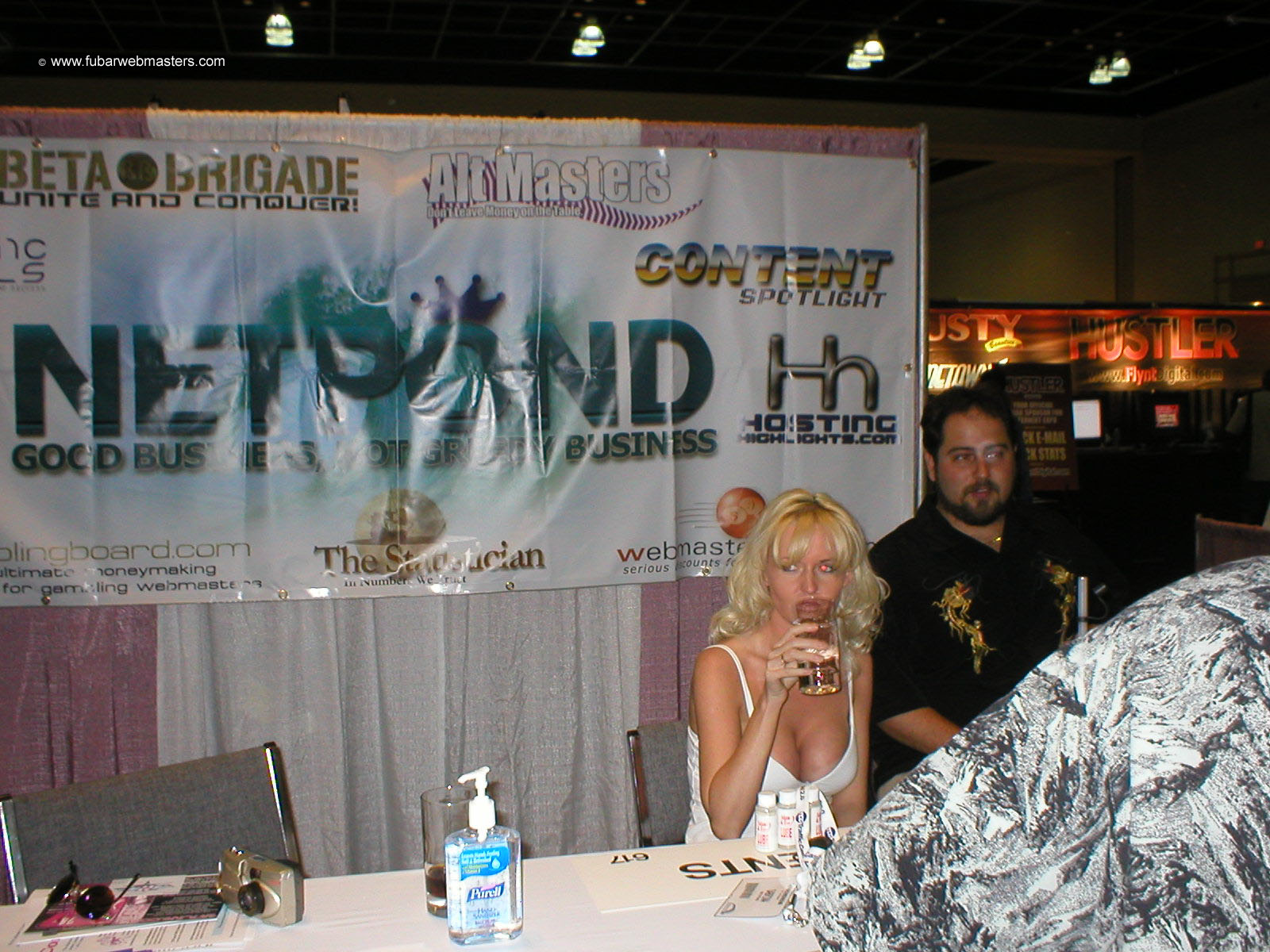 Convention Floor and other shots 2002