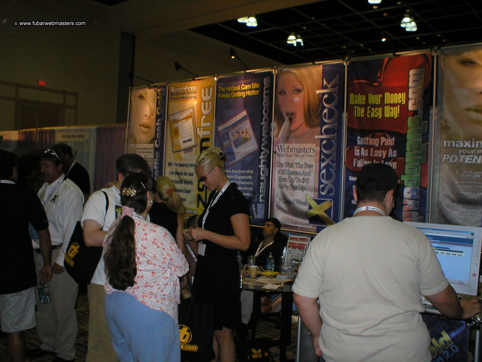 Convention Floor and other shots 2002