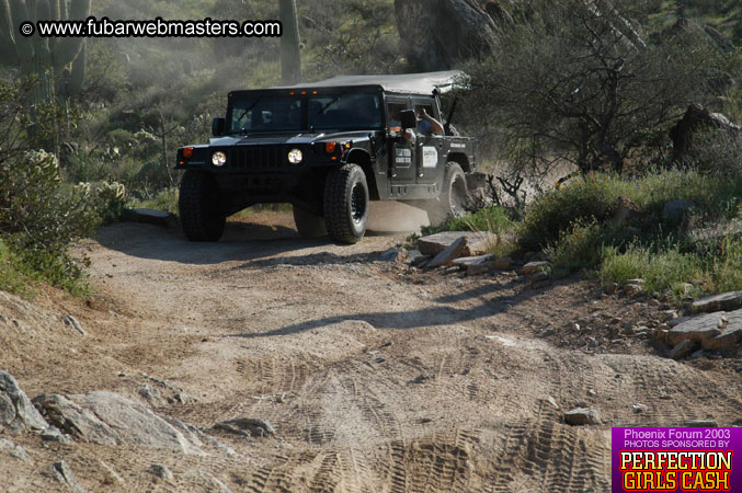 Desert Hummer Tour 2003
