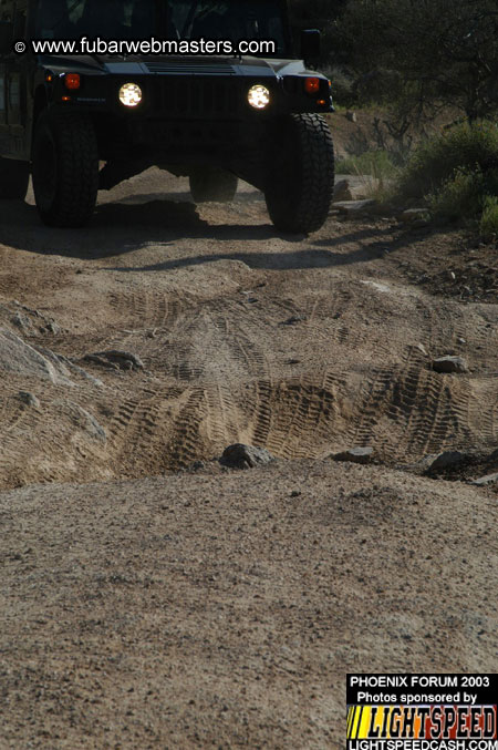 Desert Hummer Tour 2003