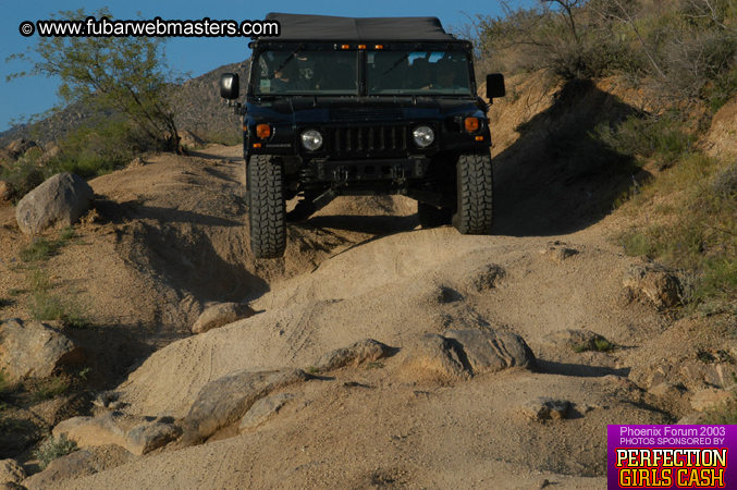 Desert Hummer Tour 2003
