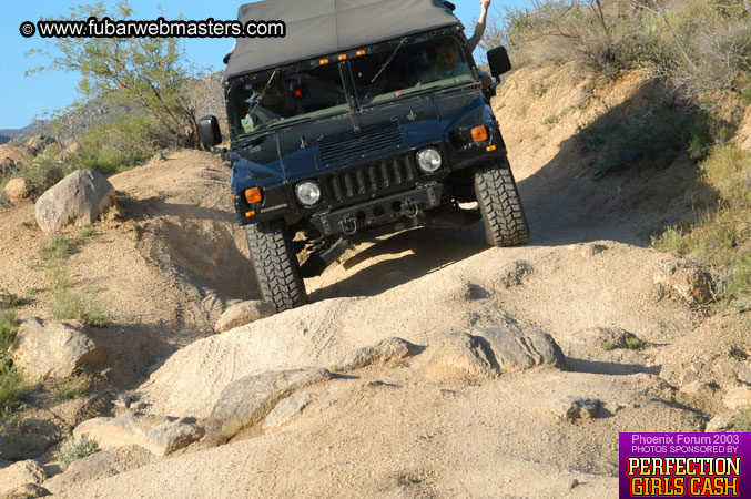 Desert Hummer Tour 2003