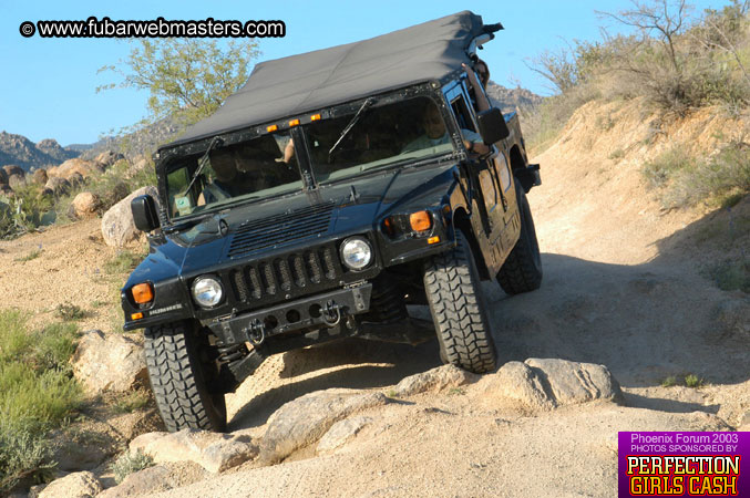 Desert Hummer Tour 2003