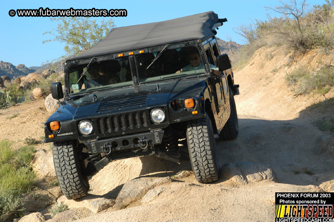 Desert Hummer Tour 2003