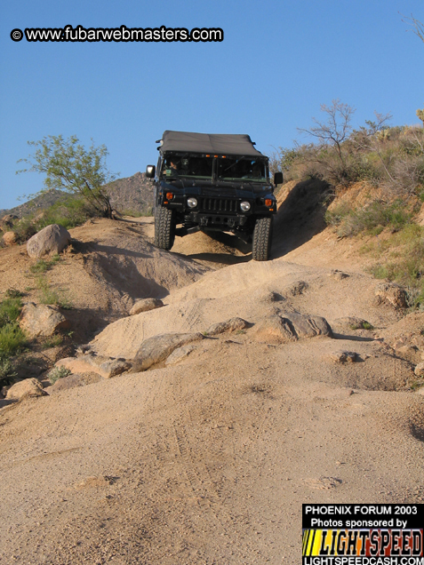 Desert Hummer Tour 2003