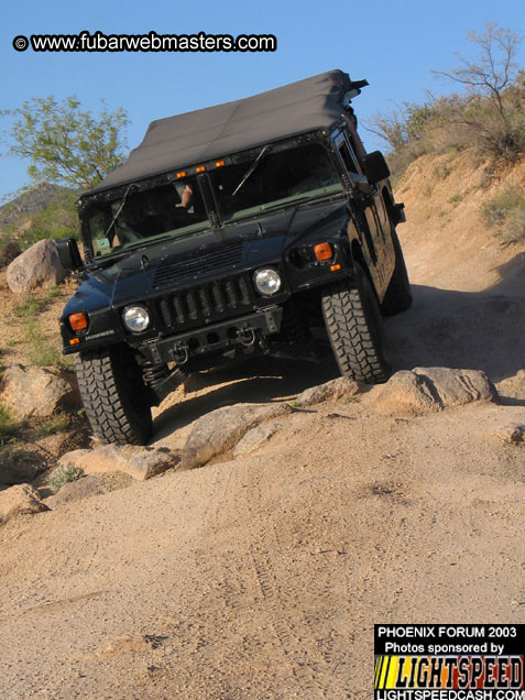 Desert Hummer Tour 2003