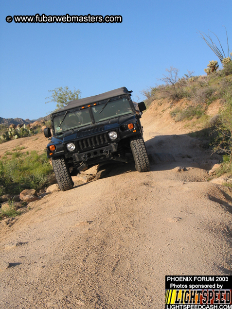 Desert Hummer Tour 2003