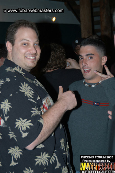 Welcoming Reception  2003